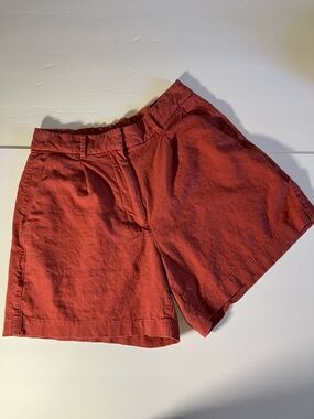 Old Navy Linen blend Coral Elastic Waist Shorts